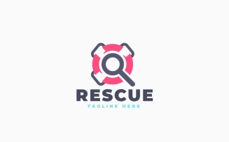 Rescue Logo Template Design