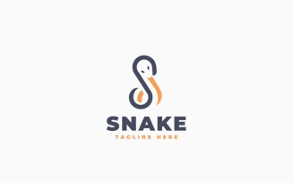 Snake Logo Template Design