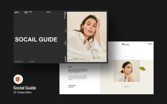 Social Guide Presentation Powerpoint Template
