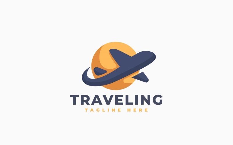 Traveling Logo Template Design