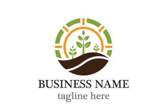 Agriculture Logo Template Design