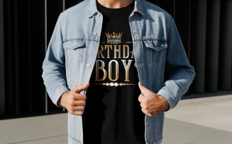 Birthday Boy T Shirt Digital Download Party Graphic