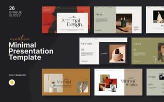 Creative Minimal Google Slides Presentation Template