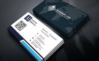 Elegant Minimal Multipurpose Business Card Template PSD