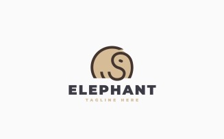 Elephant Logo Template Design