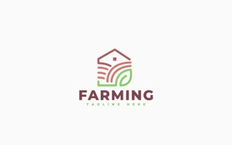 Farming Logo Template Design