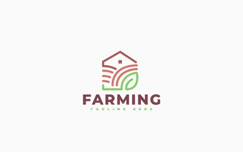Farming Logo Template Design