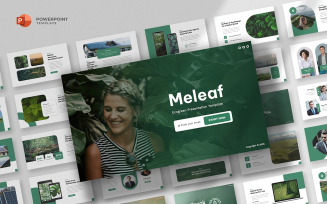 Meleaf - Ecology Sustainability Powerpoint Template