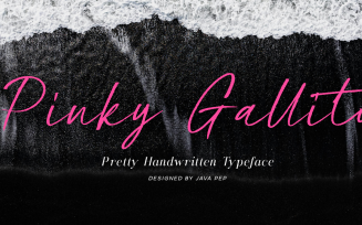 Pinky Gallito / Pretty Handwritten