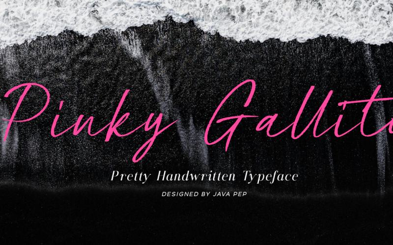 Pinky Gallito / Pretty Handwritten Font