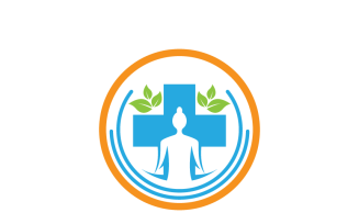 Wellness and Yoga Logo Template