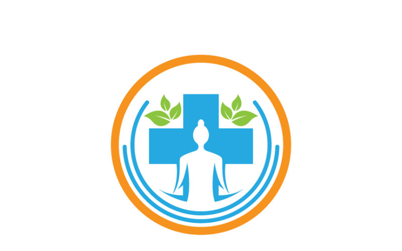Wellness and Yoga Logo Template