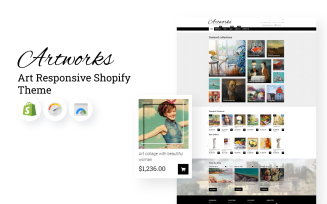 Artworks - Art Responsive Shopify Theme