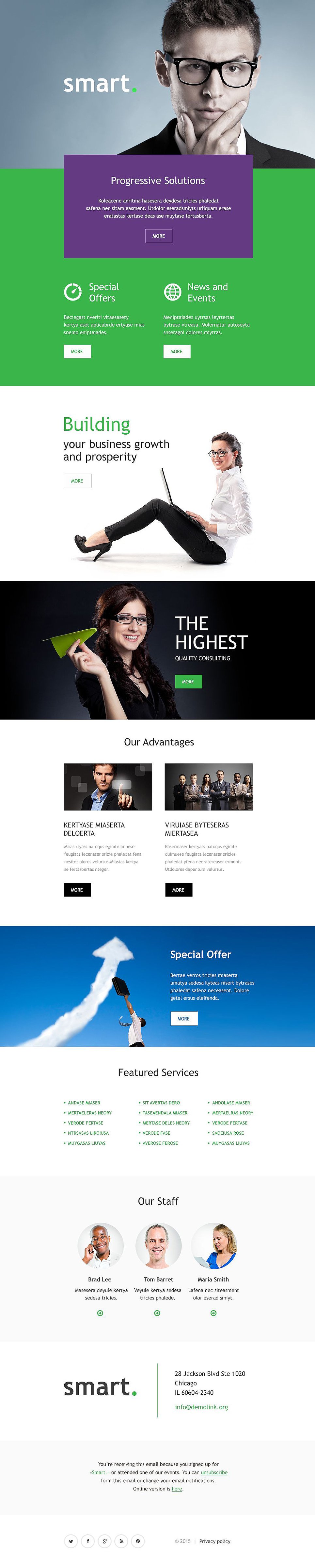 Business Responsive Newsletter Template New Screenshots BIG