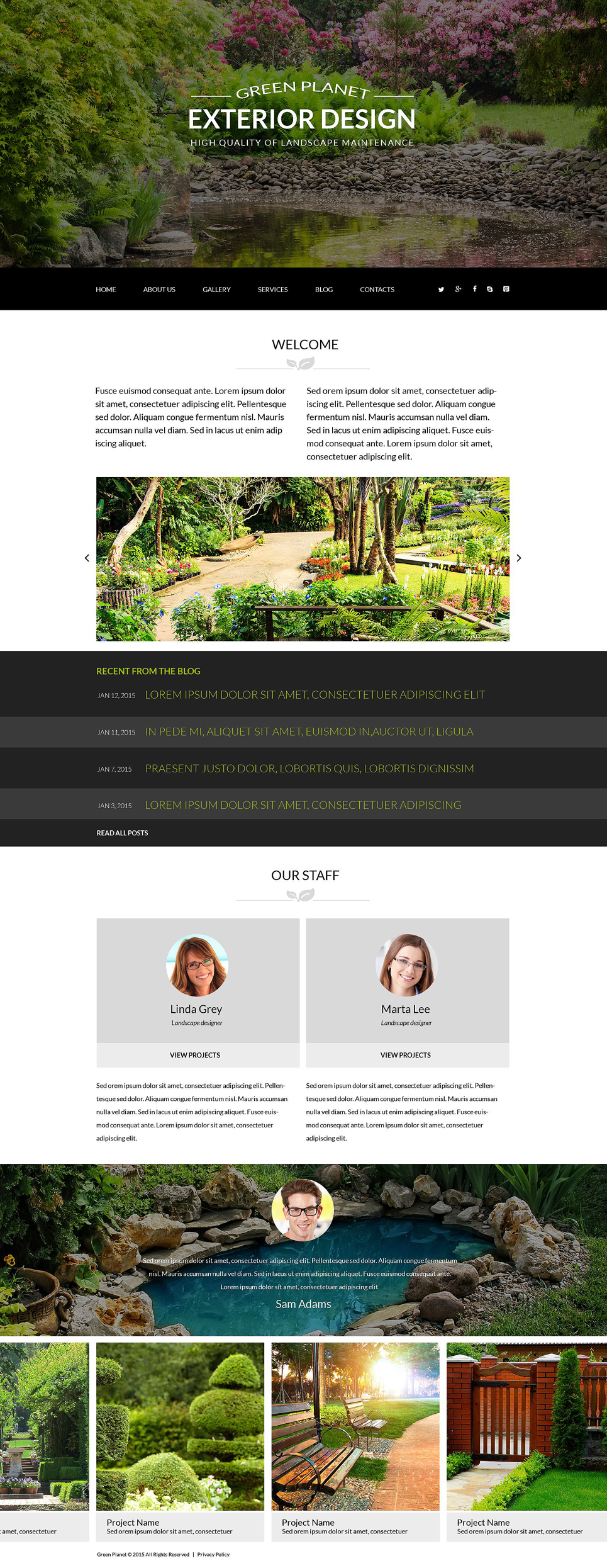 Exterior Design Joomla Template New Screenshots BIG