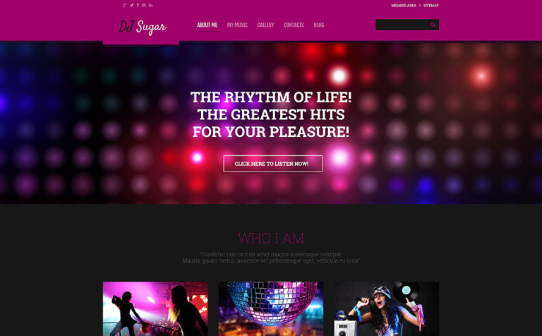 Sculpture Bootstrap WordPress Theme Big Screenshot Sculpture Responsive WordPress Theme New Screenshots BIG