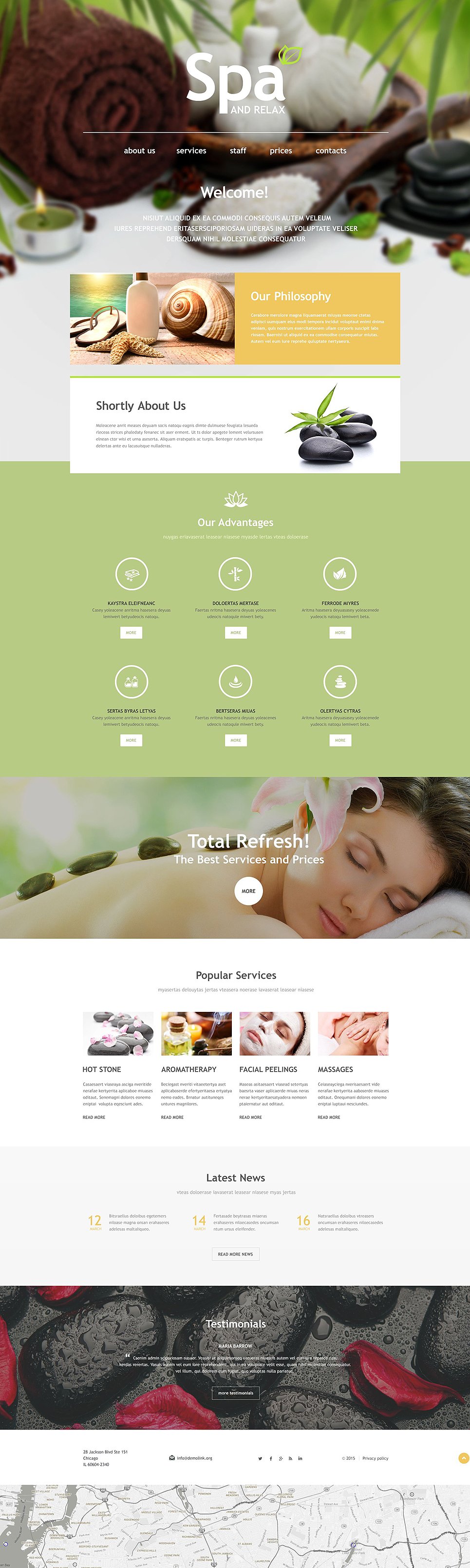 Spa Accessories Muse Template New Screenshots BIG