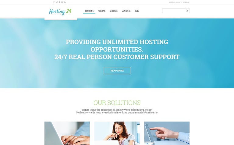 Web Development WPML ready WordPress Template Big Screenshot Web Development Responsive WordPress Theme New Screenshots BIG
