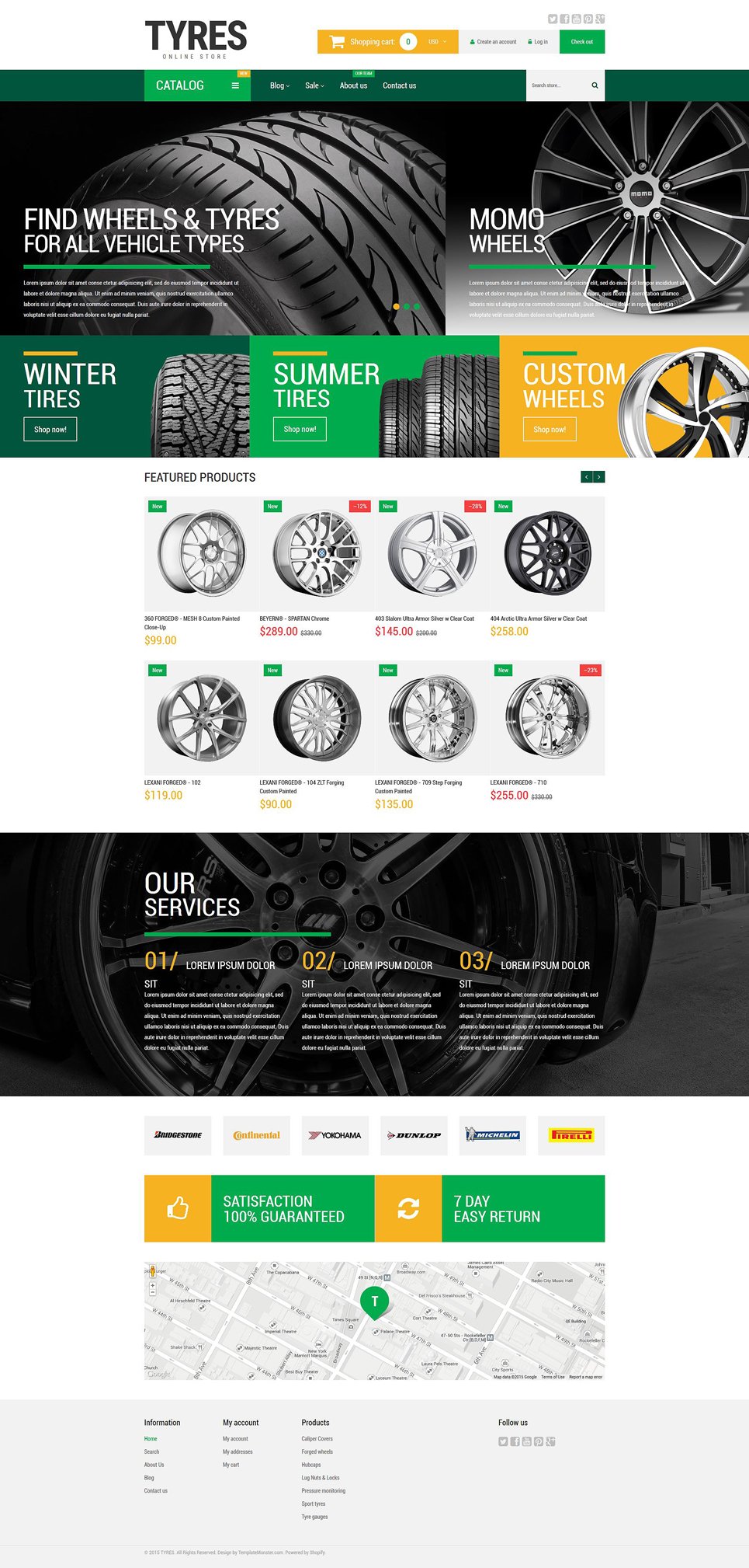 Wheels and Tyres Shopify Theme New Screenshots BIG