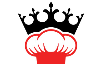 A logo design a chef's hat
