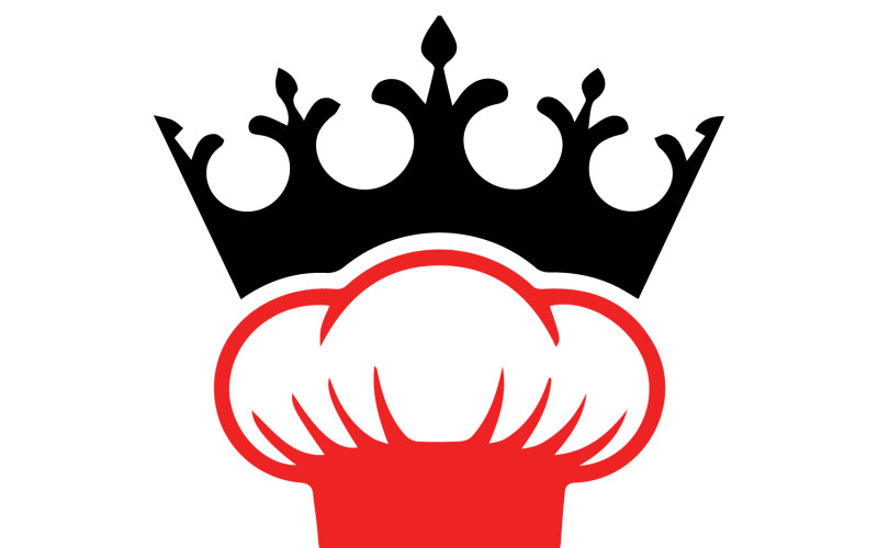 A logo design a chef's hat Illustration