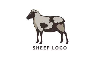 Custom Design Sheep Logo Template