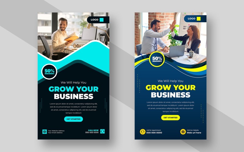 Digital Marketing Social Media Story Template Ver-1