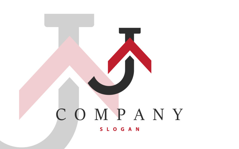 Initial AJ Letter Logo Luxury Template V7 Logo Template