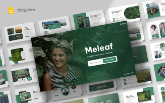 Meleaf - Ecology Sustainability Google Slides Template