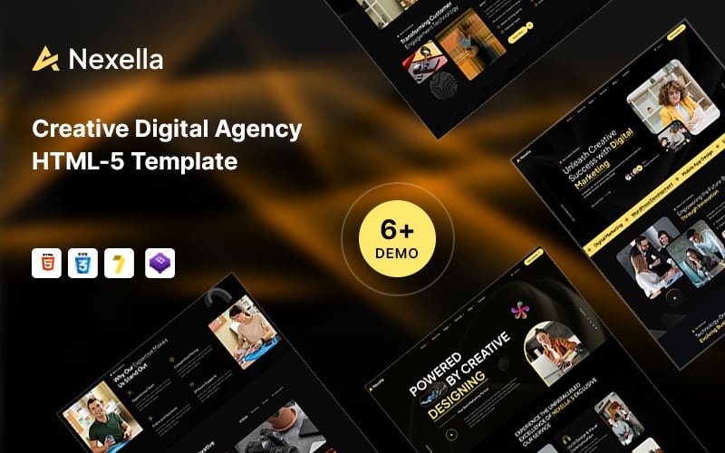 Nexella – Creative Digital Agency Brootstrap HTML5 Website Template