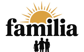 A minimalist logo featuring Family