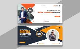 Digital Marketing Facebook Cover Banner Ver-3