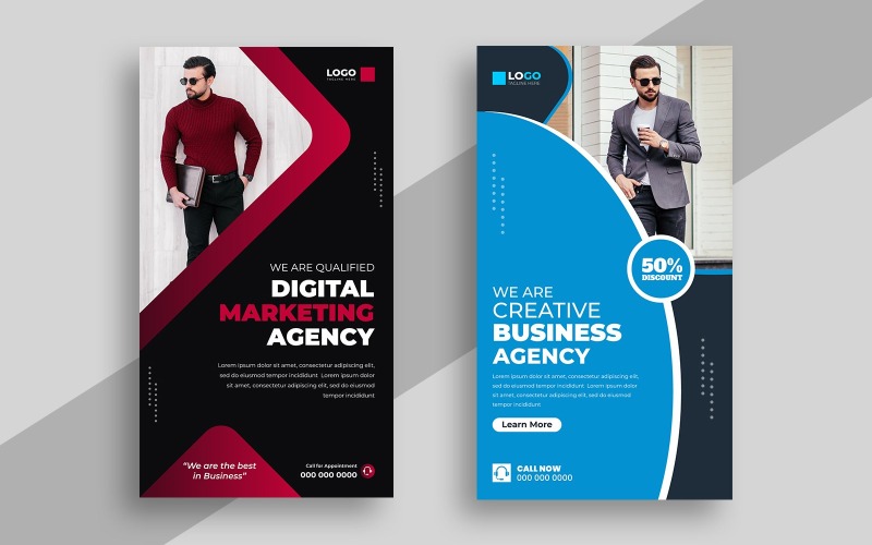 Digital Marketing Social Media Story Template Ver-2