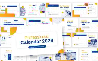 Professional Calendar 2026 PowerPoint
