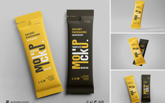Sachet Packaging Mockup Sets 254