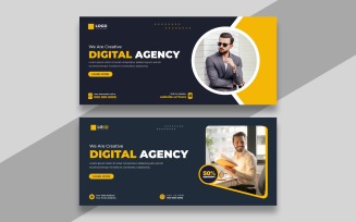 Digital Marketing Facebook Cover Banner Ver-6