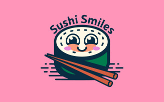 Sushi Restaurant Logo Design | Japanese Food Vector Branding