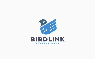 Bird Technology Logo Template Design