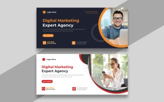 Digital Marketing Facebook Cover Banner Ver-15