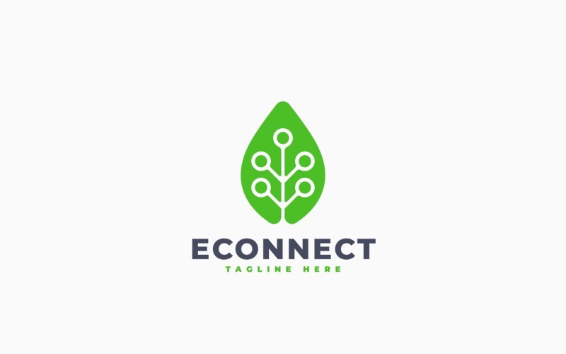 Eco Technology Logo Template Design