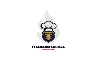 Mascot Chef Gorilla Logo Design