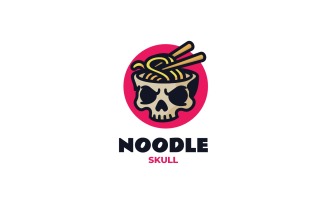 Mascot Modern Skull Logo Design