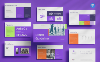 Ideopre - Brand Identity Keynote Presentation Template