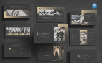 Luxoury - Luxury Brand Keynote Presentation Template