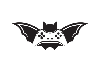 Bat Gaming Graphic Logo Template