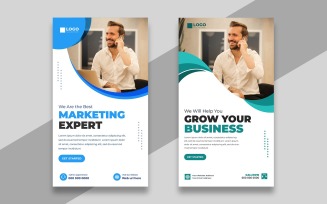 Digital Marketing Social Media Story Template Ver-23