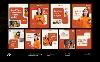 Online Marketing Tips IG Carousel