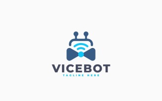 Service Bot Logo Template Design