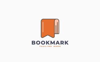 Bookmark Logo Template Design