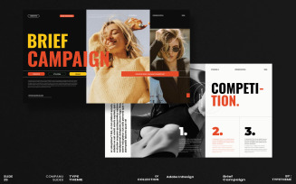 Brief Campaign Presentation Template.